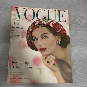Vogue Floral Red and Pink Headscarf